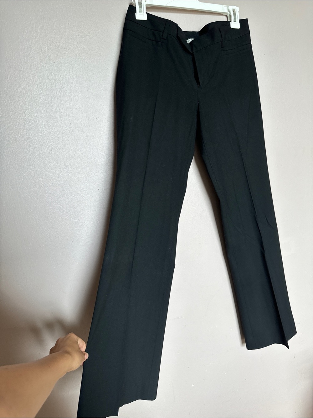 GAP Modern Boot Black Stretch Pants